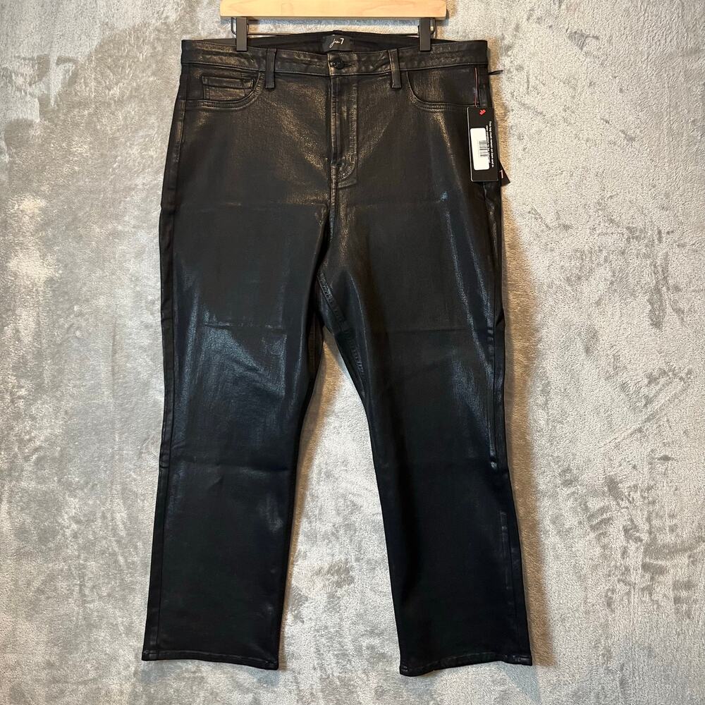 Jen 7 by 7 For All Mankind High‎ Waist Ankle Straight Jeans Size 18 New